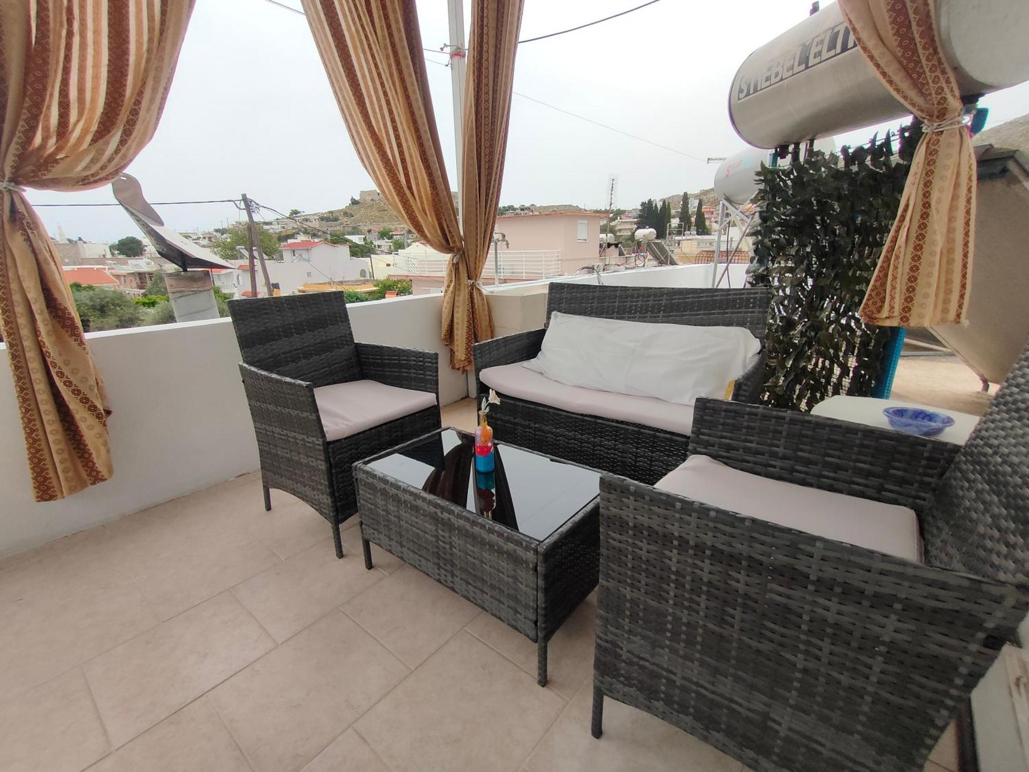 Cleopatra's House apartements Archangelos  Bagian luar foto